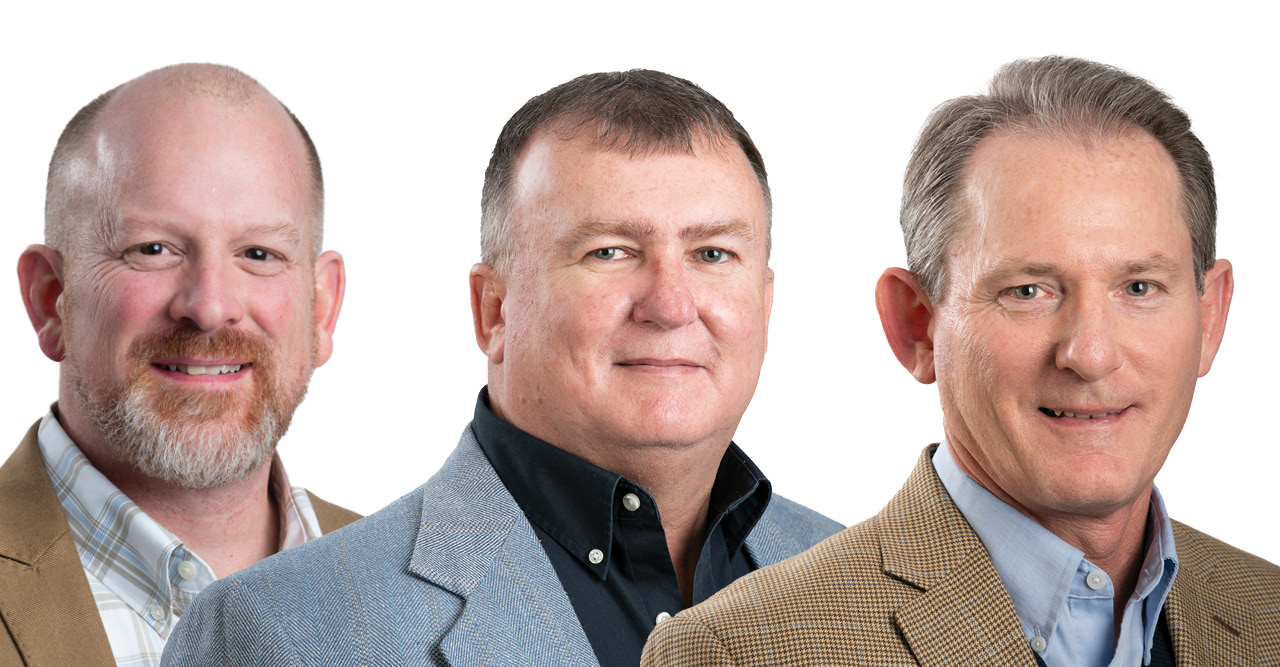 The blog was written based on the content and input given by these three individuals. Headshot images • Mike Nichter, Senior Mechanical Engineer and Principal • Jeff Harless, Senior Structural Engineer and Senior Associate • Kerry Schoeph, Senior Civil Engineering Designer