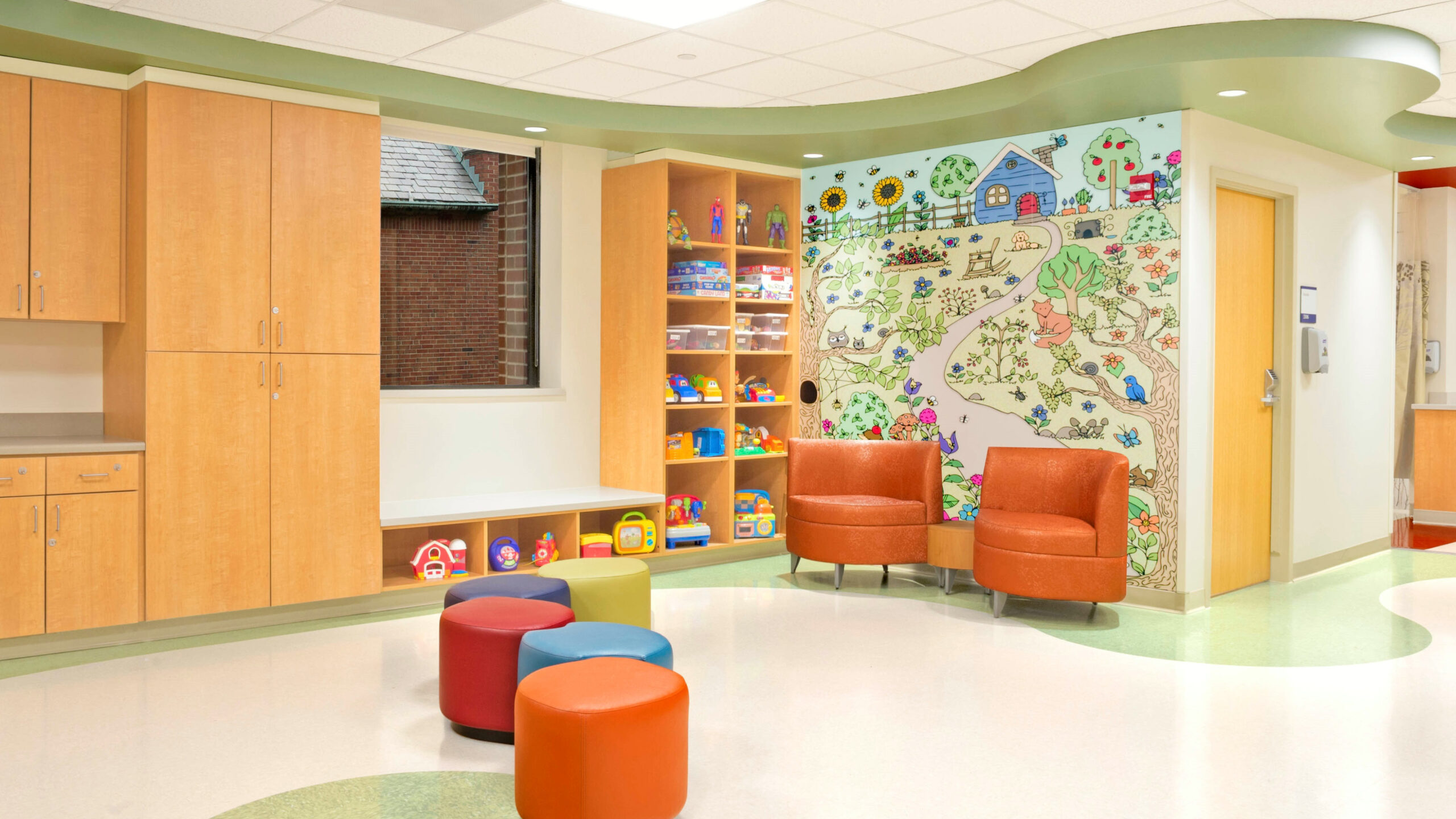 Pediatric waiting room